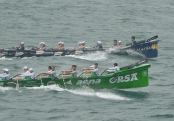 Urdaibai, irudian Hondarribiarekin arraunean, jaun eta jabe izan da.