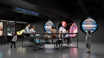 Atenea izango denaren irudia, ‘Zientziabidea’ espazioa. 