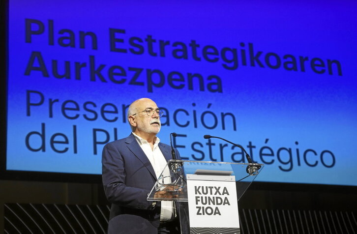 Kutxa Fundazioak hurrengo urteetarako bere plana aurkeztu zuen atzo.