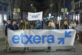 Sareren mobilizazio bat, Bilbon. 