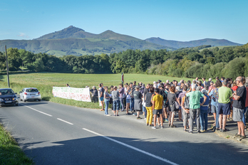 La mobilisation pour les terres de Marienia ne faiblit pas avec les années. (Archive) 