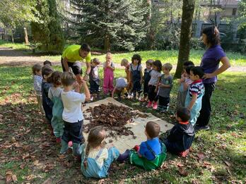 Zaldibiko Lardizabal Baso-Eskolako umeak