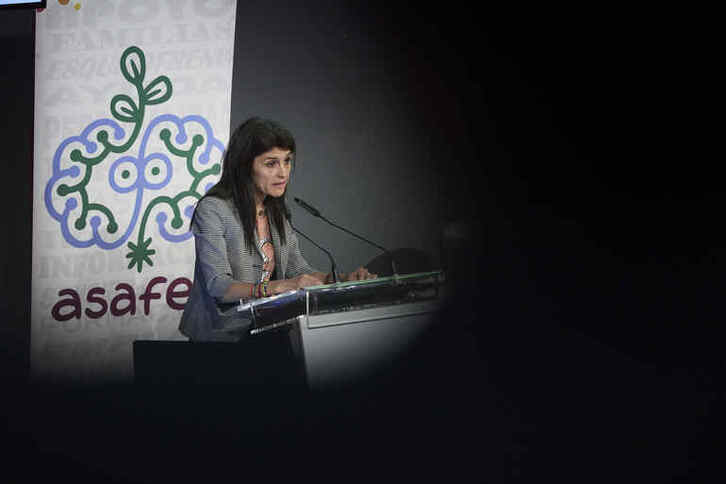 Melgosa, en otra intervención sobre el suicidio en un acto de Asafes.