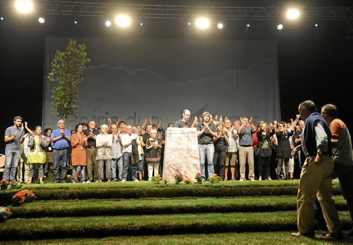 EIPK-k 2013ko ekainaren 15ean Biarritzen egin zuen ekitaldia.