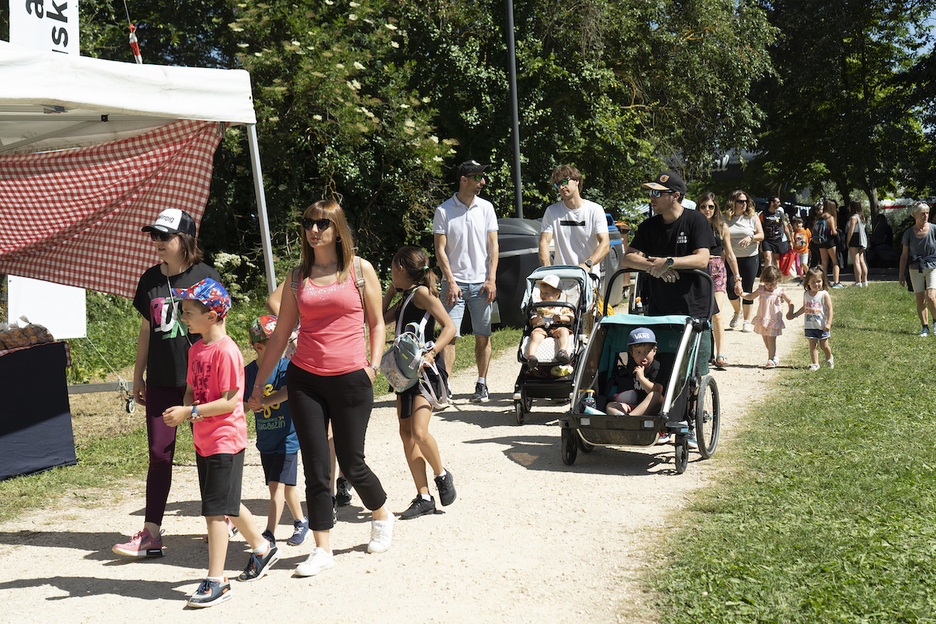 Familientzako giro aparta sortu da Olarizun igandean. Familientzako giro aparta sortu da Olarizun igandean.
