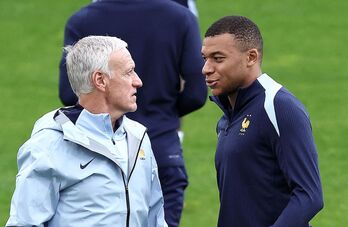 Deschamps no ha querido posicionarse ante las elecciones pero Mbappé lo ha hecho con bastante claridad.