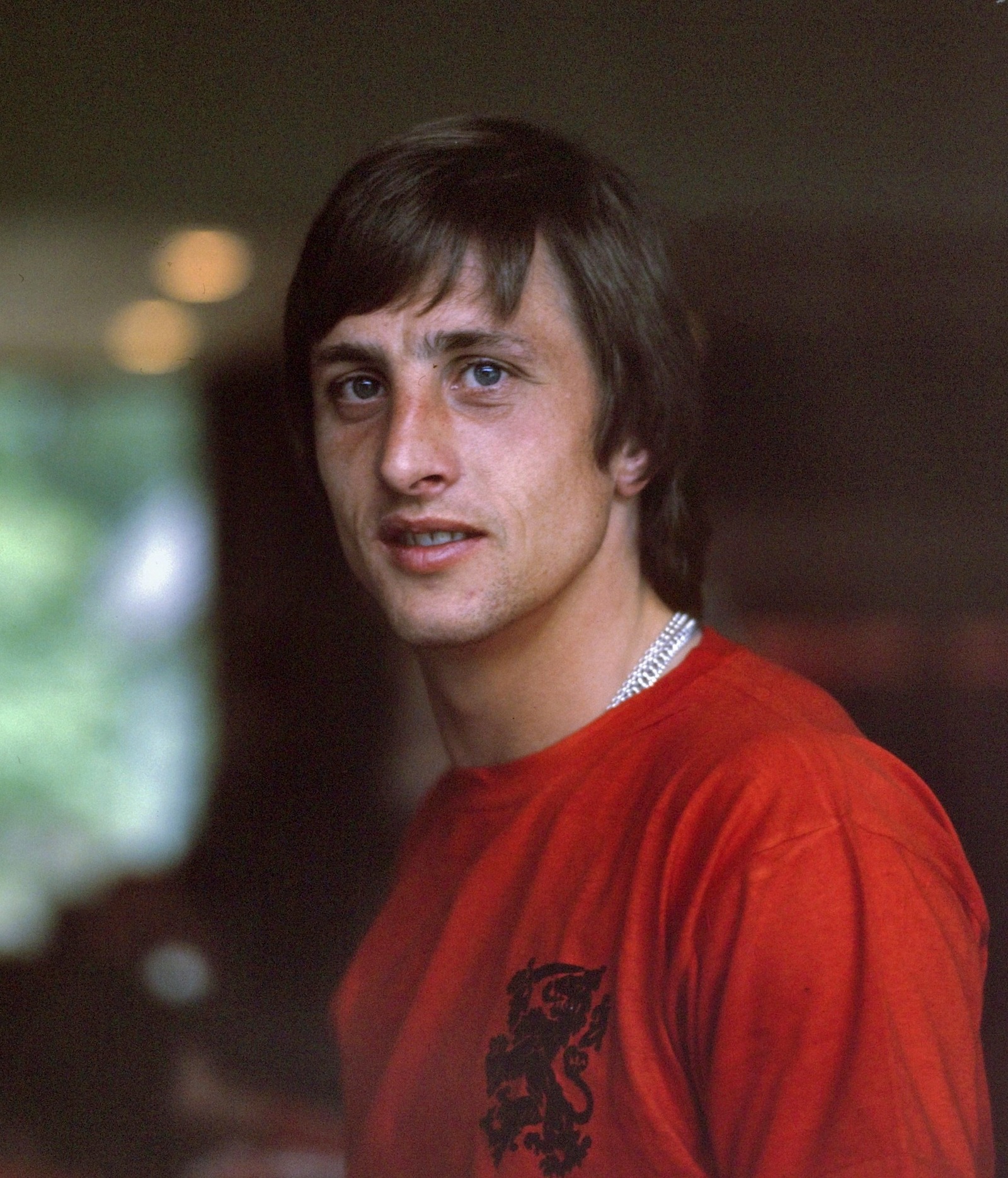Cruyff, con la «oranje» en 1974. (Wikimedia Commons)
