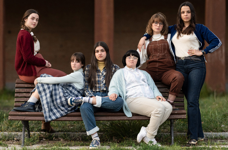 Protagonistas de la película.