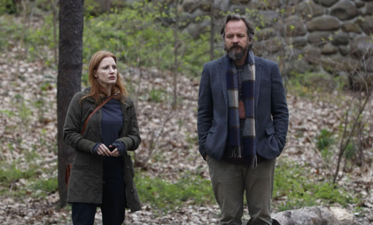 Jessica Chastain eta Peter Sarsgaard, filmeko une batean.