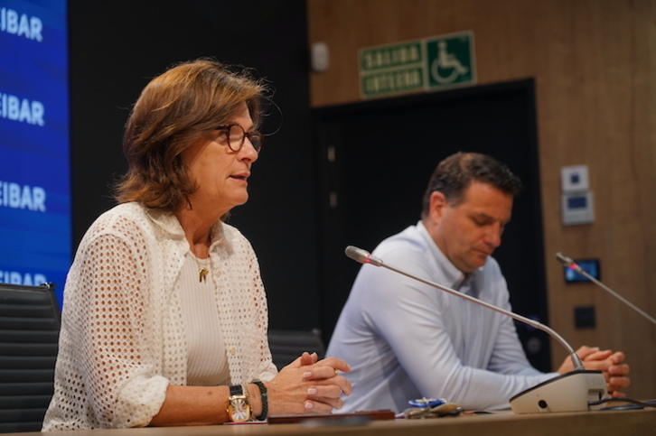 Amaia Gorostiza y César Palacios han analizado la actualidad del Eibar en Ipurua.