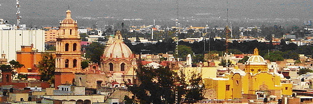 Panorámica de San Luis de Potosí. (Wikimedia Commons)