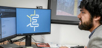 Patxi Bergara dans son entreprise en 2019. (Archive).    Isabelle MIQUELESTORENA