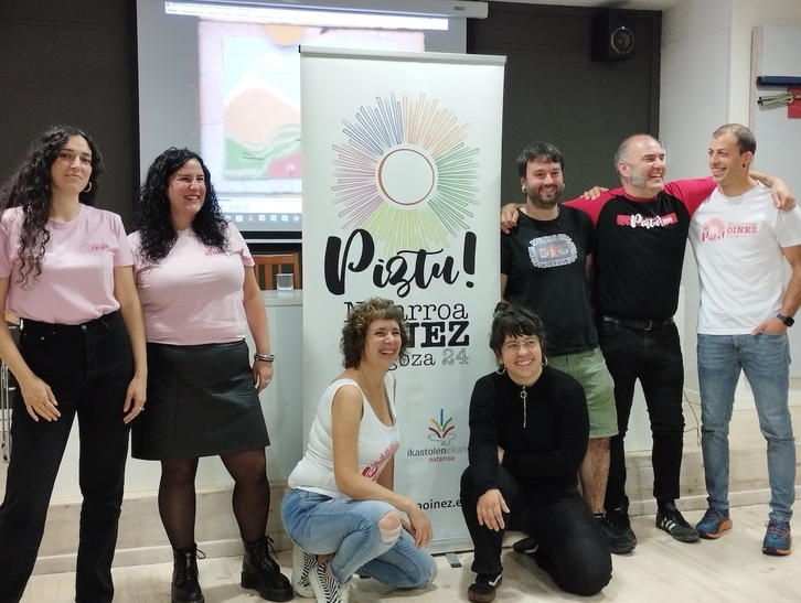Ostegun honetan aurkeztu dute ‘Piztu Zangoza!’ 2024ko Nafarroa Oinezen kanta.