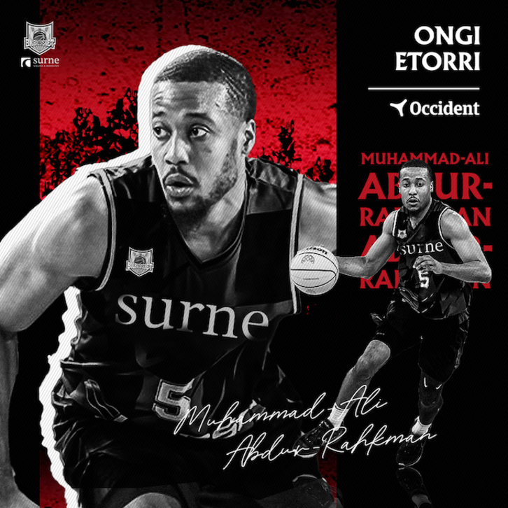 El nuevo escolta de Bilbao Basket, Muhammad-Ali Abdur-Rahkman.