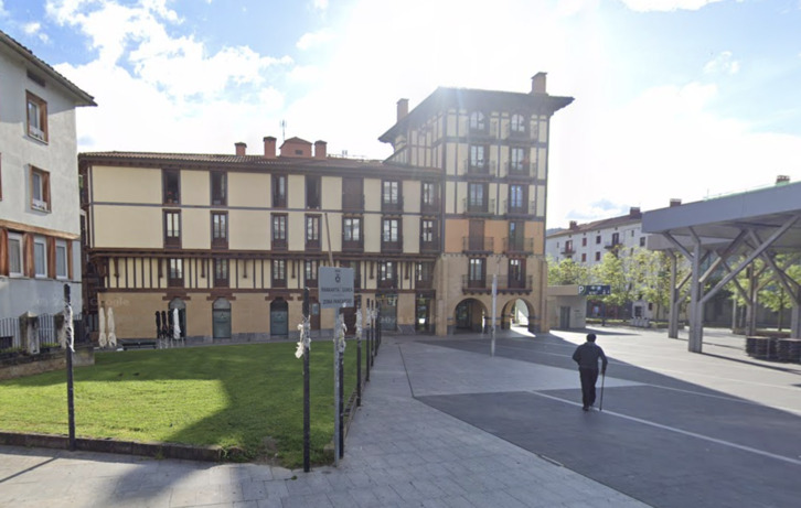 Edificio en el que se ha producido el incendio. 