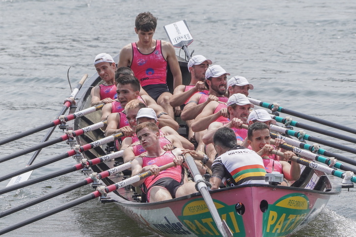 San Juaneko eskifaia, iazko estropada batean.