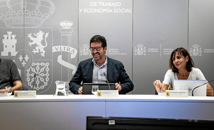 Imagen del secretario de Estado de Empleo, Joaquín Pérez Rey.