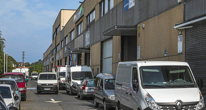 Imagen del polígono industrial Igeltzera de Urduliz.