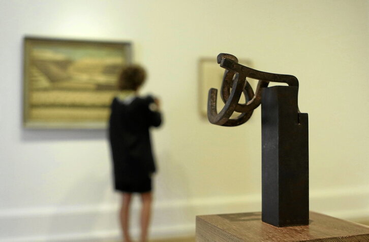 Arte Ederren Museoak hartu duen erakusketako irudi bat.