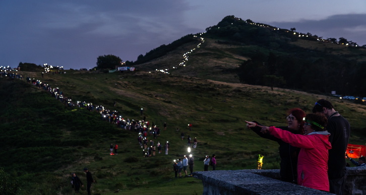 Gure Eskuren eta ANCren mobilizazioa Jaizkibelen