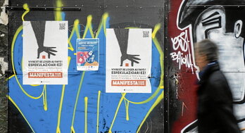 Des milliers de personnes ont répondu à l’appel de Se Loger au pays Herrian Bizi à Bayonne, en novembre 2021 et 2023.