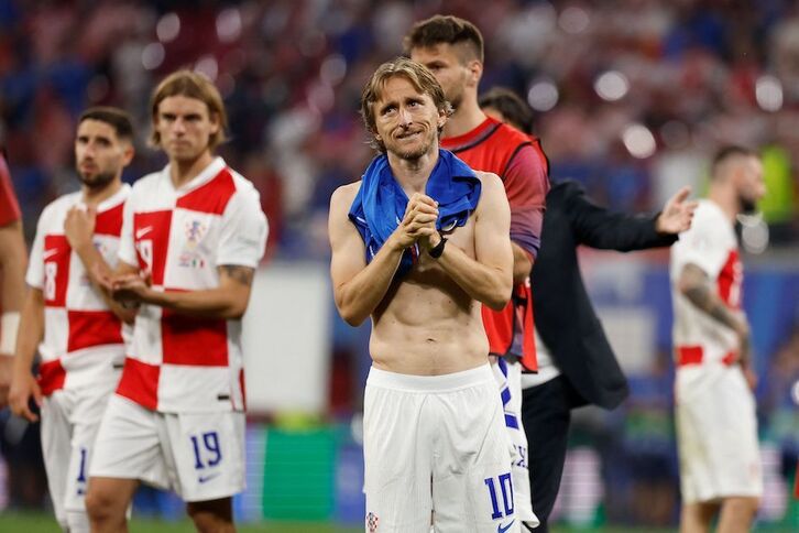 Modric dejará de ser el estandarte croata de la peor manera posible.