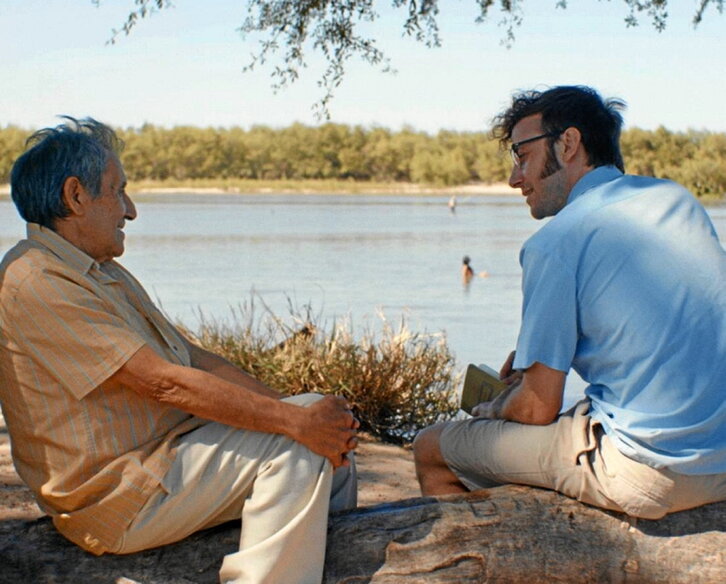 Filmeko bi protagonista, Argentinan.
