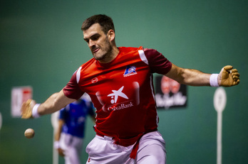 Joseba Ezkurdia beste behin jaun eta jabe izan da.