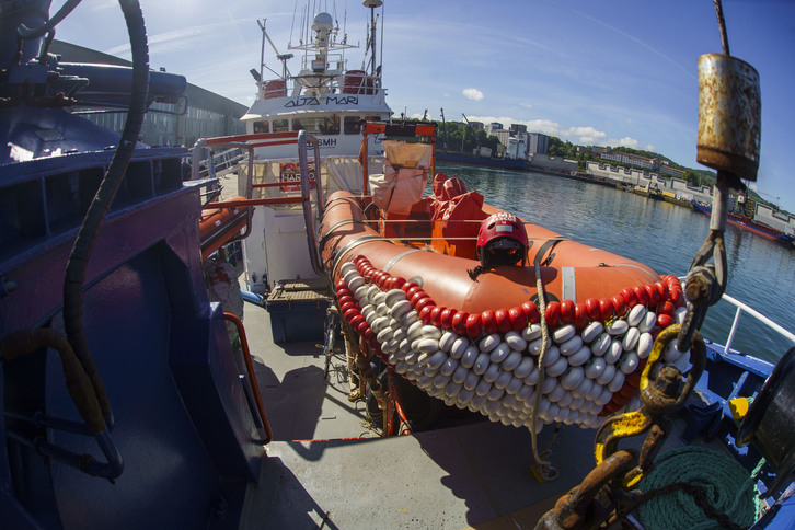 Aita Mari erreskate ontzia, Pasaian.