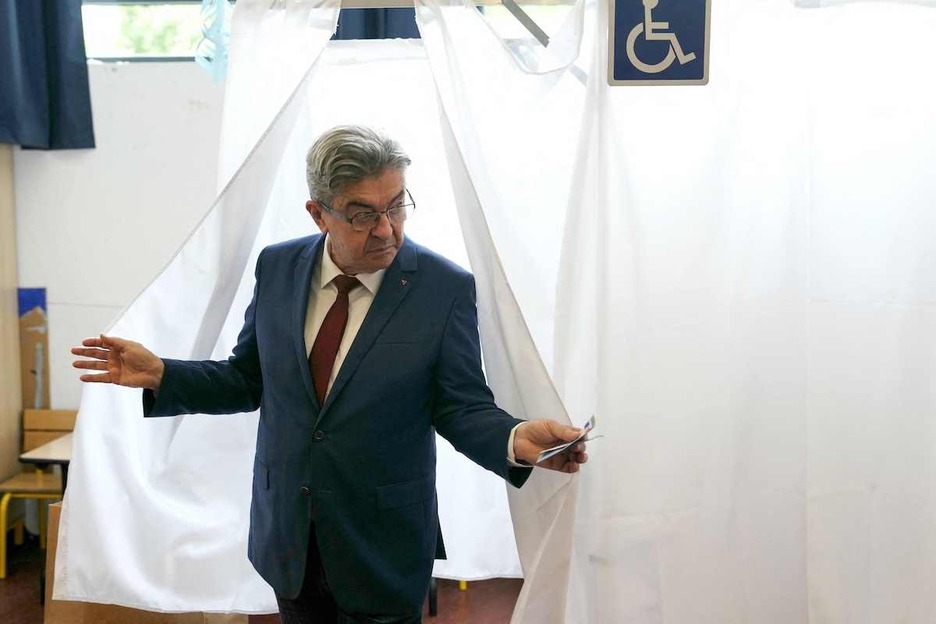 El líder de Francia Insumisa, Jean-Luc Melenchon. El líder de Francia Insumisa, Jean-Luc Melenchon.