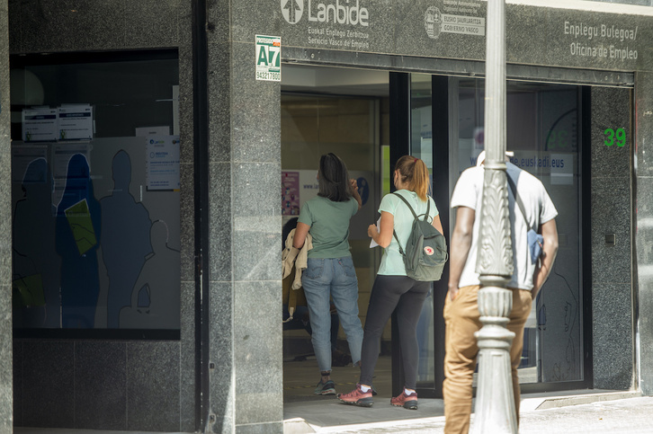 Lanbideren bulego bat, Bilbon.