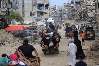  Familias desplazadas constantemente desde hace nueve meses, vuelven a huir.
