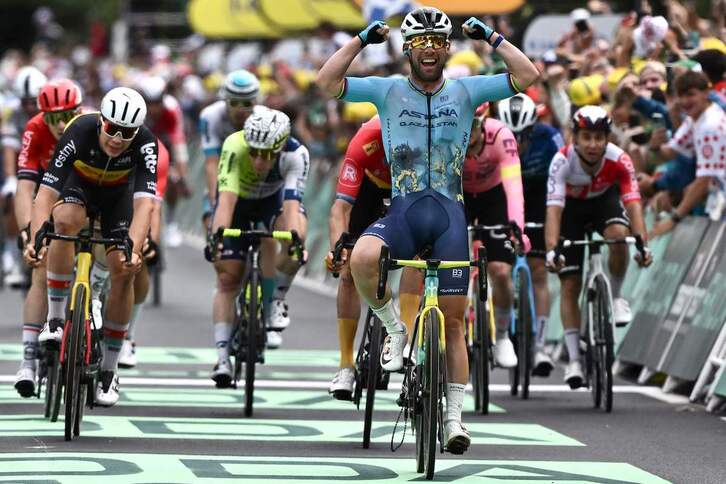 Mark Cavendish ha hecho historia en el Tour al lograr al sprint su victoria número 35.