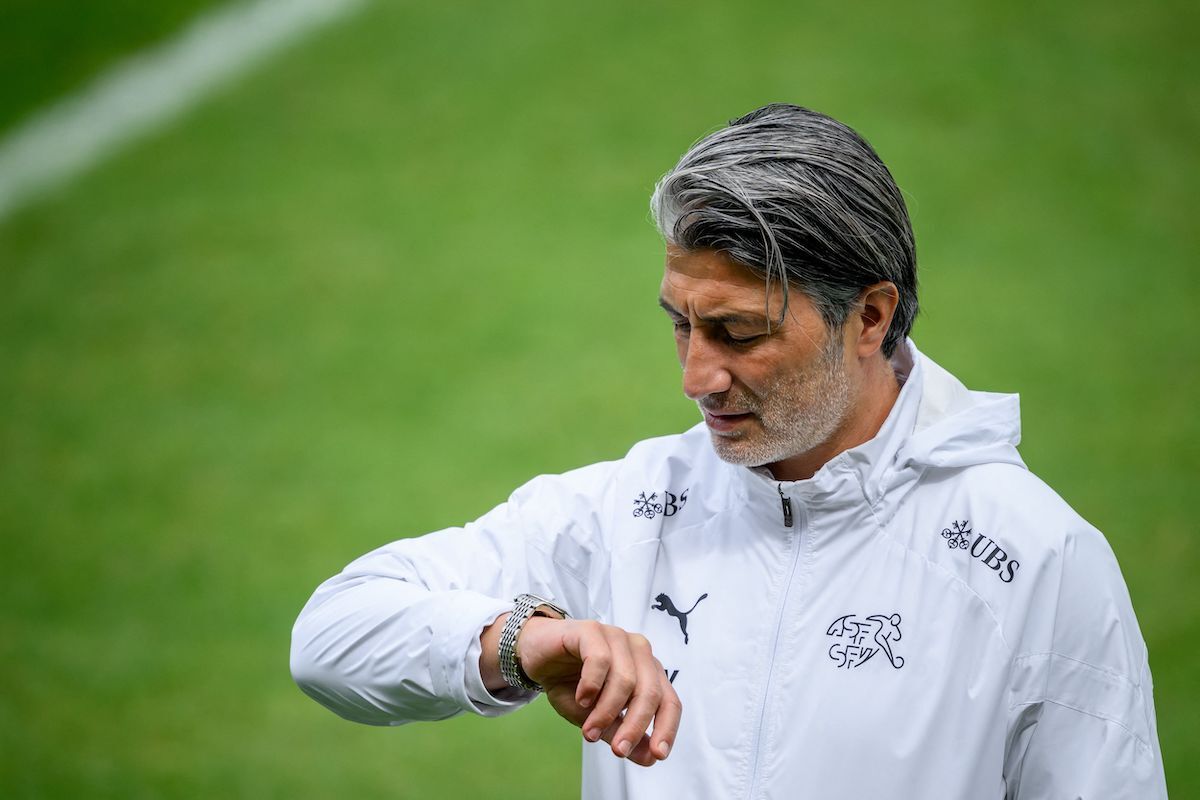 Murat Yakin, sangre turca para un reloj suizo. (Fabricio Coffrini | AFP)