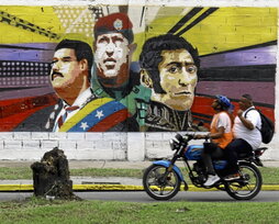 Un mural en la ciudad de Valencia.
