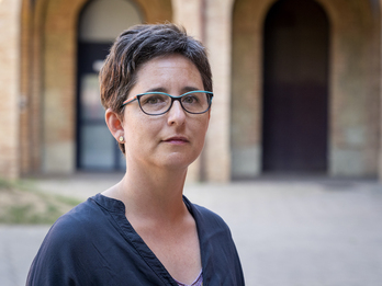 Erika Conrado Arredondo, secretaria general de la CNT.