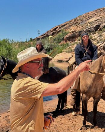 Kevin Costner está colgado en Instagram imágenes del rodajede la tercera parte de la saga. 