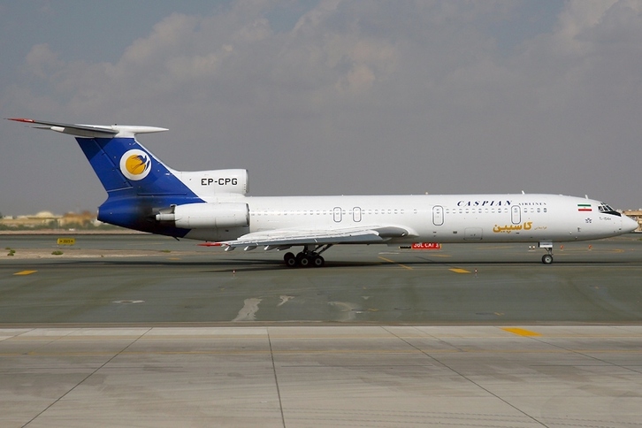 Tupolev Tu-154M hegazkina.