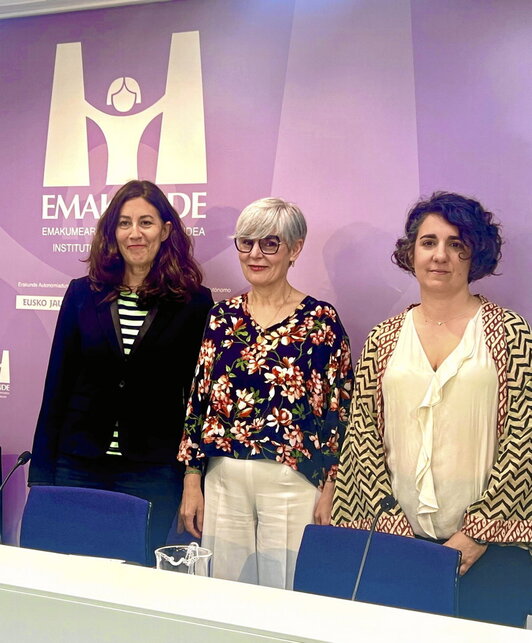 Presentación del estudio «Resistencias antifeministas», becado por Emakunde.