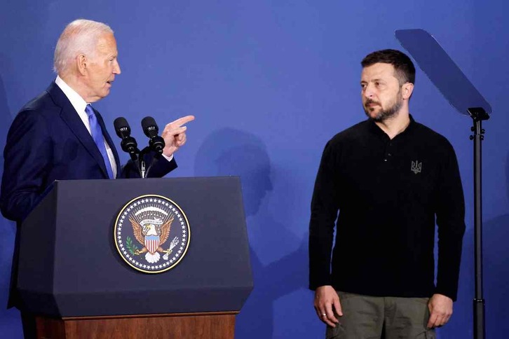 En un nuevo lapsus, Biden se ha referido a Zelenski como «presidente Putin».