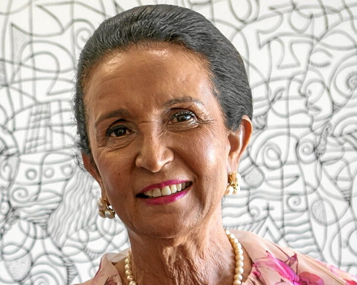 Huguette Bello, presidenta de Reunión.
