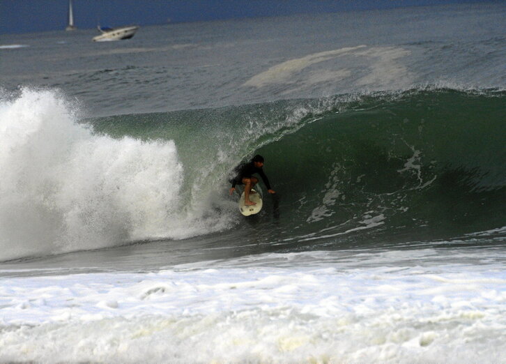 Tarnoseko Metro hondartzako talaia. Bigarren mundu gerrateko bunkerrak ohikoak dira Landetan. H.L.A