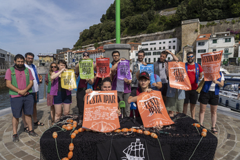 Donostiako Piraten agerraldia, Aste Nagusia aurkezteko.