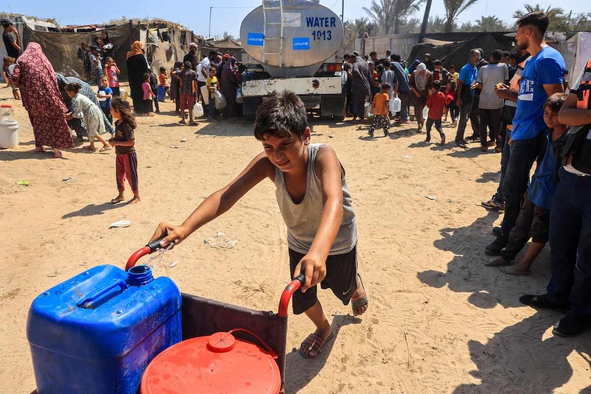 Israel ha reducido en un 94% el suministro de agua a Gaza con efectos ...