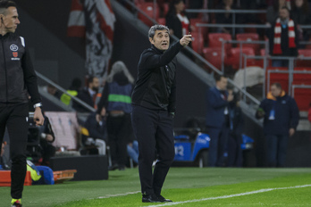 Valverde ha hablado de los dos temas más candentes, la portería y Nico Williams.