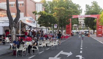 La Diputación de Araba ha pedido a las txosnas de Gasteiz que acrediten estan exentas del TicketBAI.