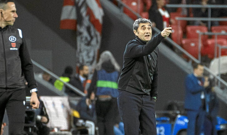 Valverde habló de dos temas candentes, la portería y Nico Williams.