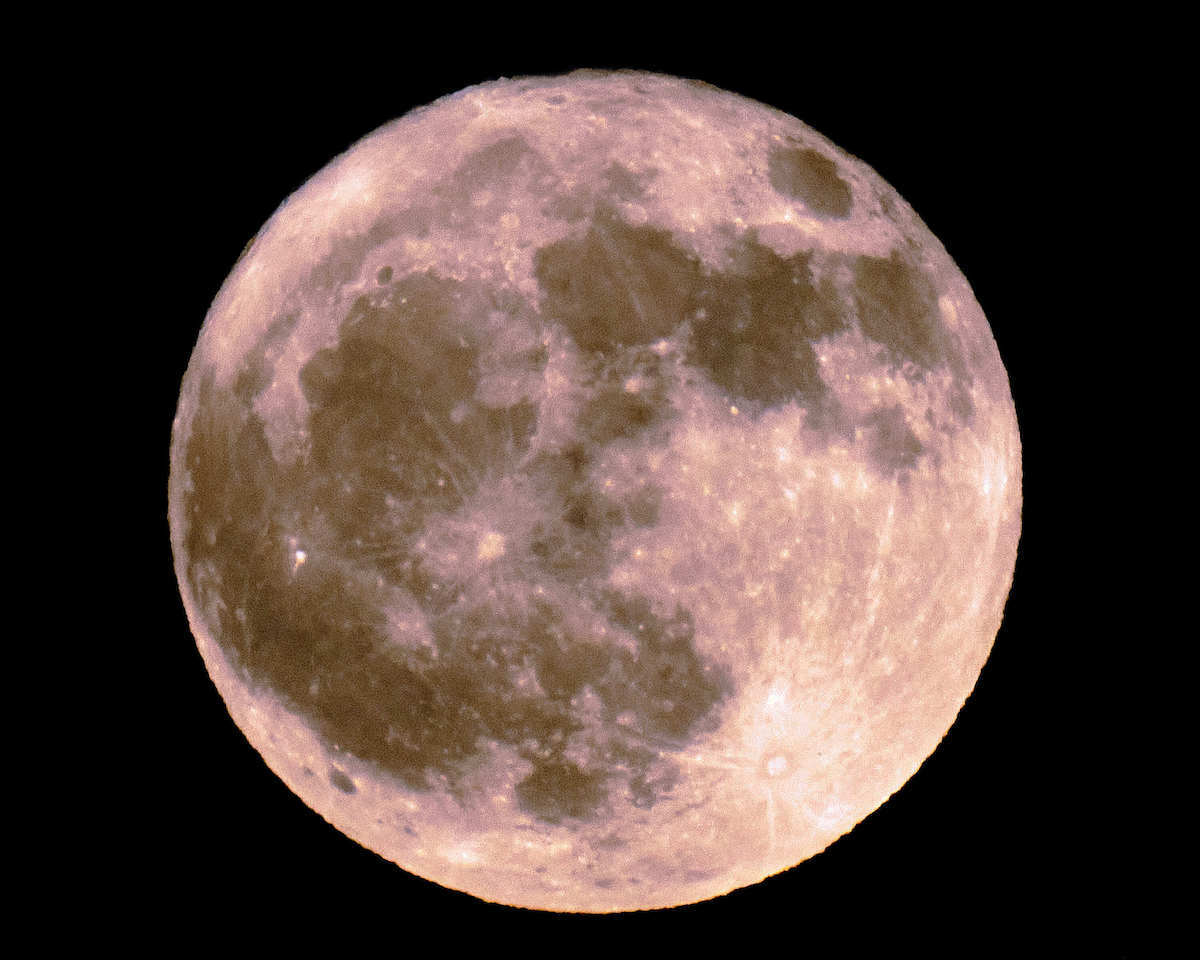 La Luna de Fresa es la primera luna llena del verano cuando ocurre en el solsticio. (Ian L. SITREN/ZUMA PRESS/EUROPA PRESS)