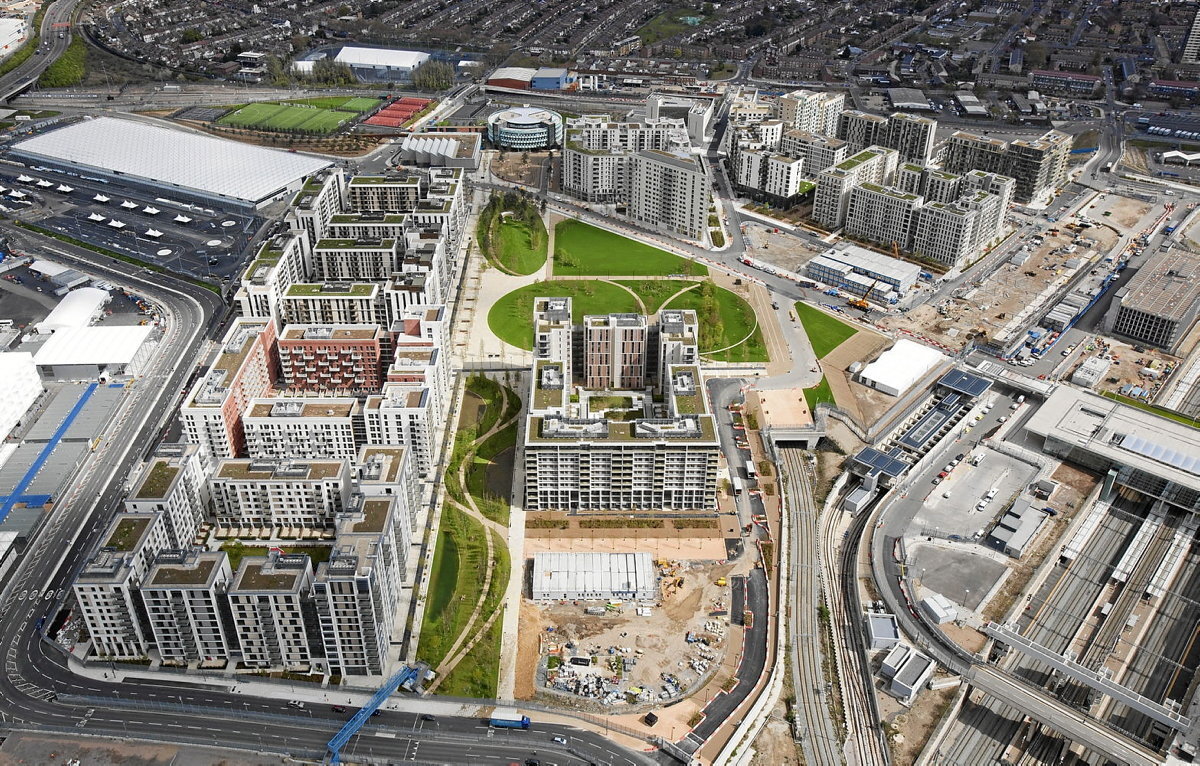 2012an Londresen eraikitako hiri olinpiko erraldoia. EG FOCUS | WIKIPEDIA