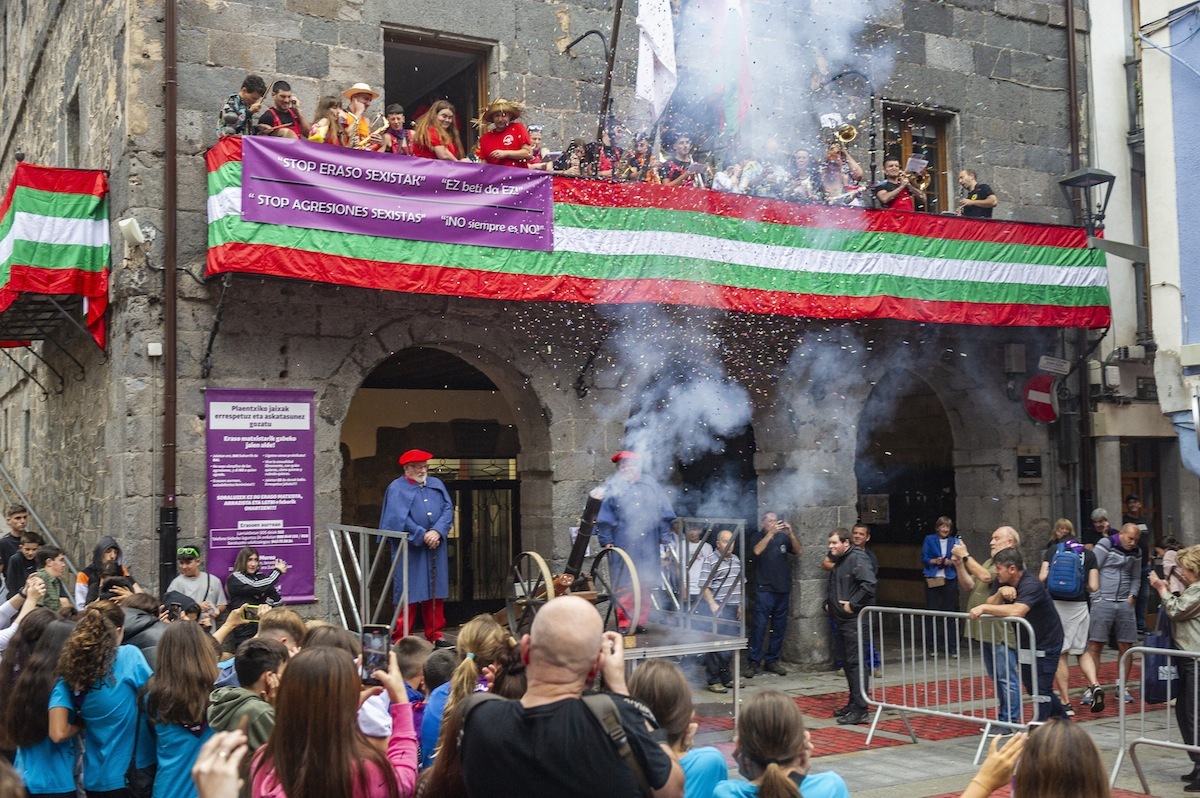Soraluzen kanoikadarekin zabalduko dituzte jaiak. (Jaizki FONTANEDA | FOKU)